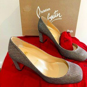 Christian Louboutin Cadrilla 70 Glitter Chain